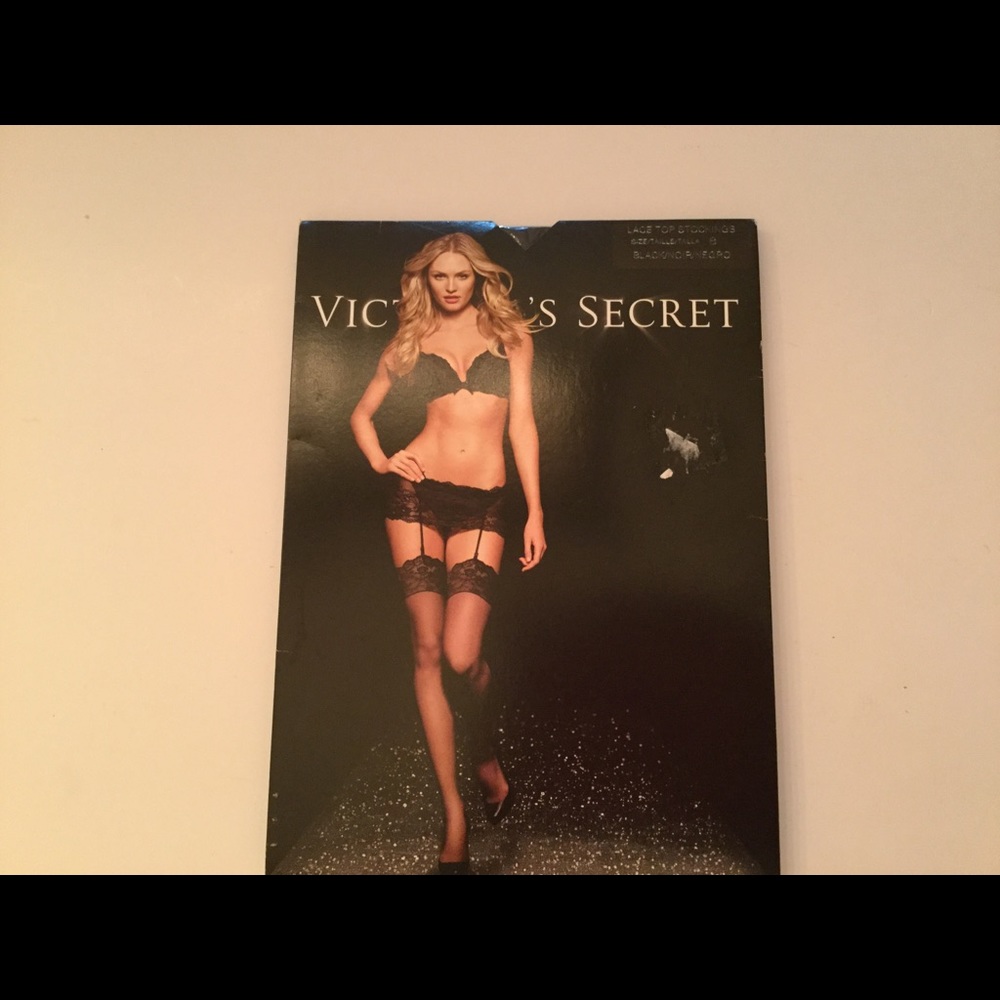 Victoria Secret Lace Top Stockings